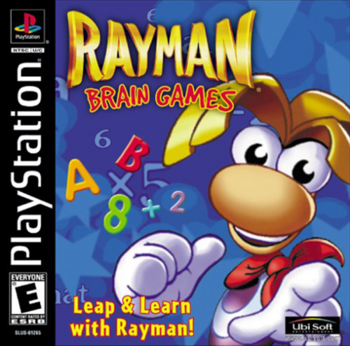 Rayman Brain Games (USA) Cover